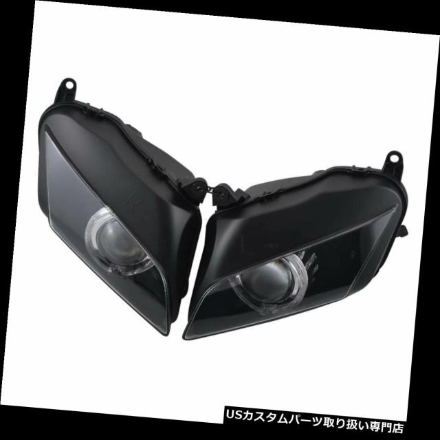 ファッション バイク ヘッドライト プロジェクター隠された黄色の天使の目はホンダCBR600RR 07-12のためのヘッドライトを組み立てました Projector H, ウィッグエクステ@Linea-Storia 0e8f3b69