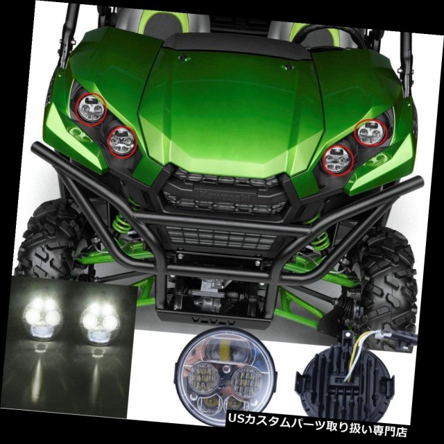 定番特価 バイク 12-16用LEDハイ/ロービームヘッドライトランプ LED Hi/Lo Beam Headligの通販はau PAY マーケット - バイクパーツ取り扱い専門店|商品ロットナ ヘッドライト カワサキTeryx4 LE 12-15 BRUTE FORCE 750 在庫あ安い