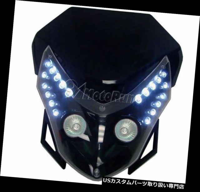 Motorcycle Head Light Fairing For Kawasaki EX 250 EX500 Ninja GPZ 636 ZX6R Black