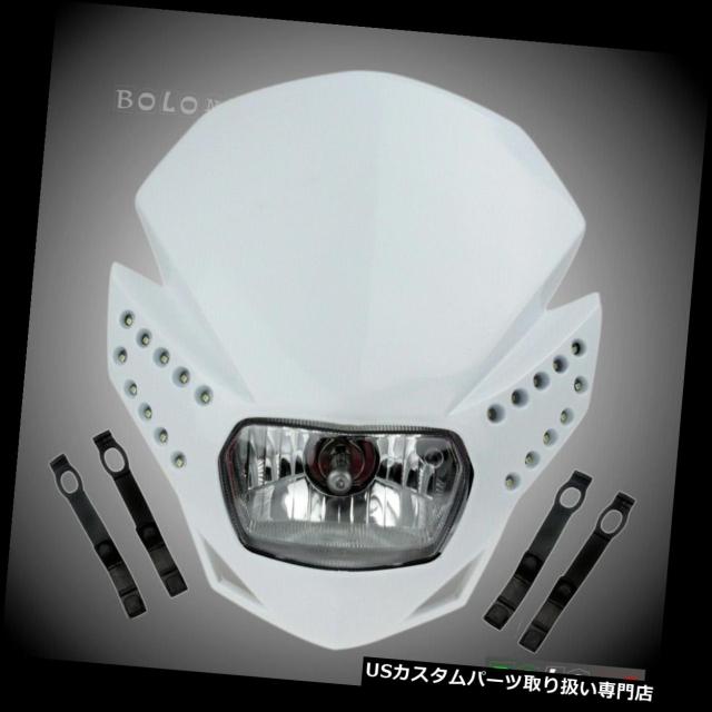 楽天ランキング1位 バイク ヘッドライト ヤマハスズキホンダ用デュアルオートバイストリートファイターledヘッドランプヘッドライト Dual Motorcycle Stre 最新人気 Olsonesq Com