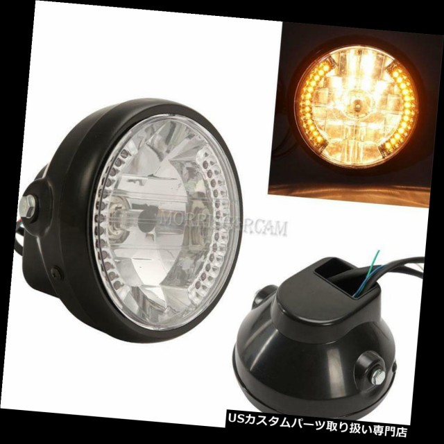 7/" Headlight LED Halo Ring For Yamaha V-Star XVS 250 650 950 1100 1300 Custom