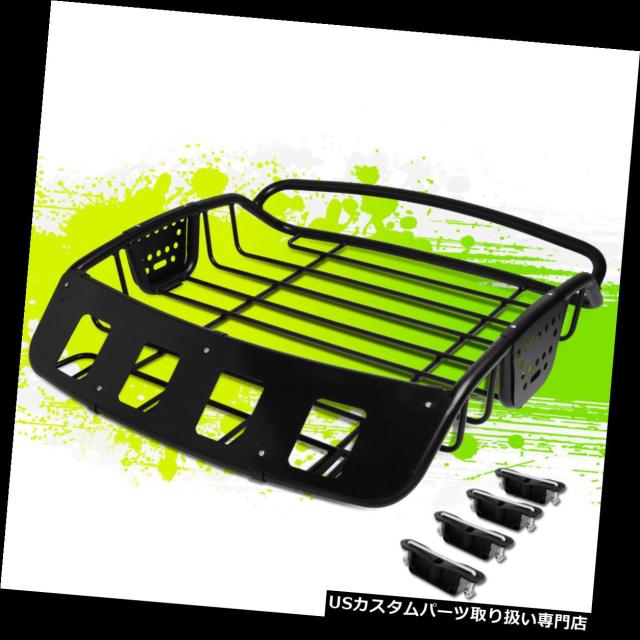 最安値挑戦 カーゴ ルーフ キャリア 調整可能な39 X38 5 X8 ヘビーデューティーマイルドスチールルーフカーゴバスケットラゲ Cdsdp Org