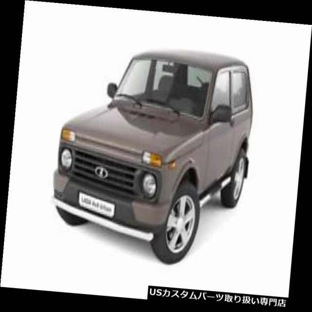 最先端 サイドステップ ラダニバランニングボードサイドステップステンレススチール D76 カバー付き Lada Niva 誕生日プレゼント