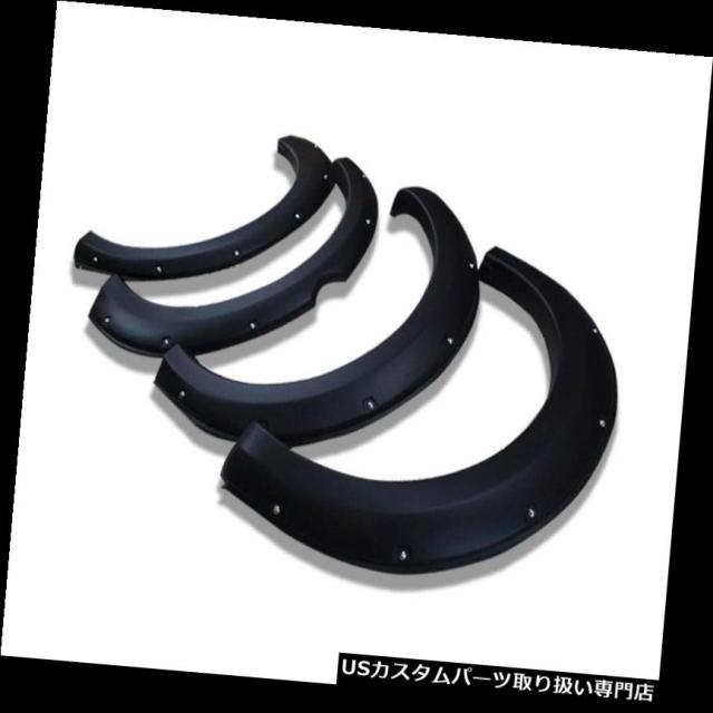 MATTE MATT BLACK WHEEL FENDER FLARE WITH NUT FOR MITSUBISHI TRITON 2015 16 17 18