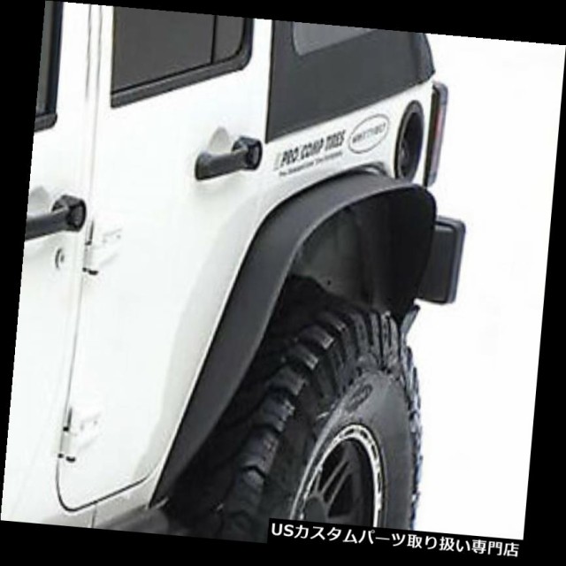 SMITTYBILT 76837 XRC Fender Flares Front Rear for 07-18 Jeep Wrangler JK 2 4 dr