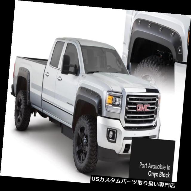 人気ブラドン オーバーフェンダー Bhwacker 40968-34ボスポケットスタイルフェンダーフレアはGMC 15-16 Sierr, 河辺郡 80064d1f