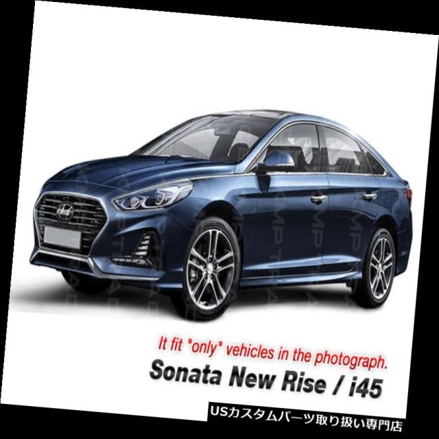 注目ブランド クロームカバー メッキカバー ヒュンダイ18ソナタ新上昇のための車のドアハンドルクロームカバートリムガーニッシュ Car Web限定 Bayounyc Com