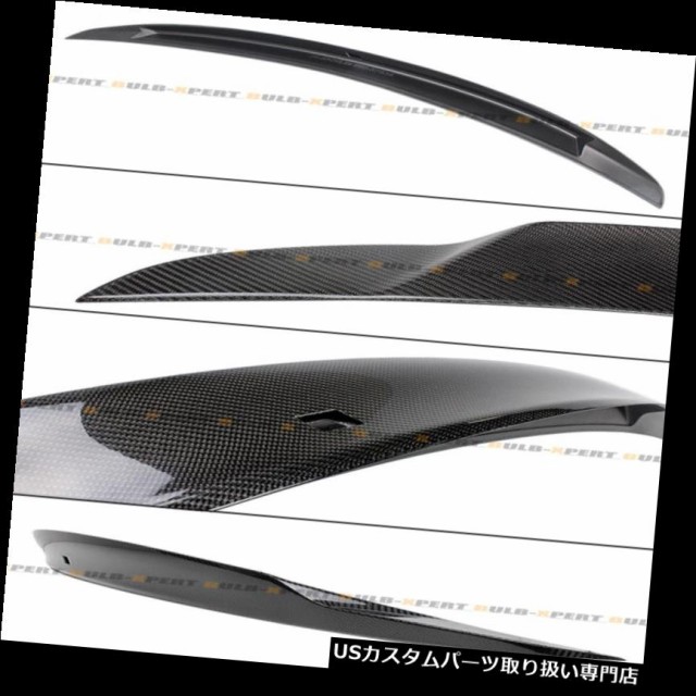 Carbon Fiber Rear Trunk Spoiler Lip For 2008-2013 INFINITI G37 Coupe 2dr Type C