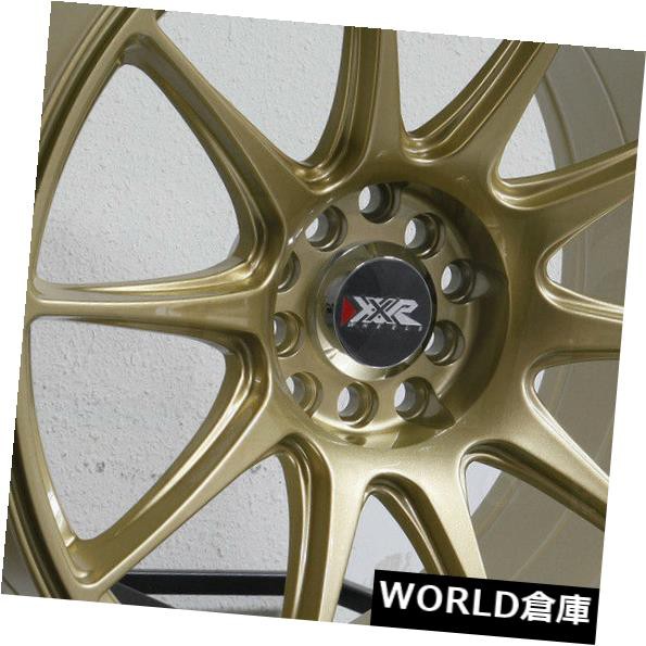 アットマーク家具 ホイール 4本セット 17x8 25 Xxr 527 4x100 4x114 3 25ゴールド