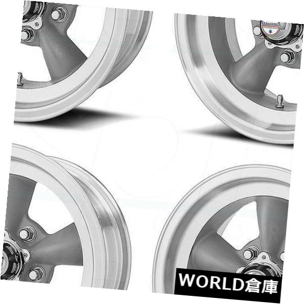 【本物保証】 ホイール 4本セット 15x8.5 VN105 Torq Thrust D 5x5 / 5x127 -25 Gunmetal Machine, アウローラ フォーマル 98f4f574