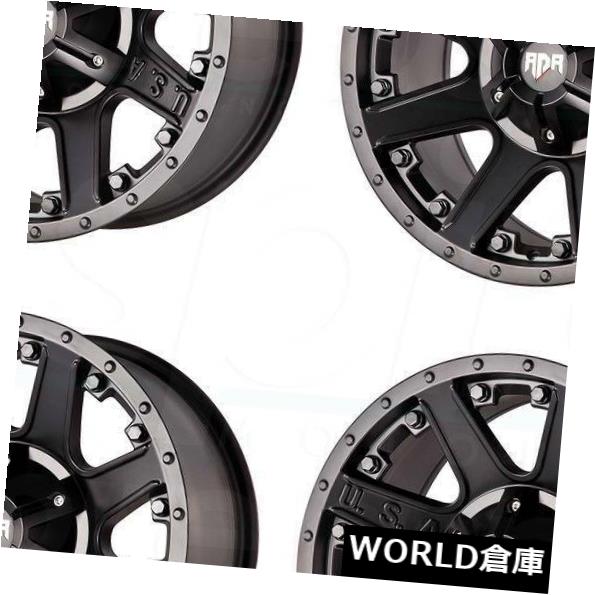 【格安saleスタート】 ホイール 4本セット 17x9 RDR RD04 RD4 6x135 / 6x5.5 -12ブラックホイールリムセット(4) 17x9 R, YATABEカンパニー f397ec14