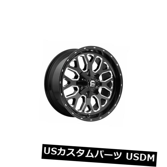 大幅値下 メール便ok 日本製 ホイール 4本セット 4個の22x10燃料d5 Titan Et 18ブラックミルド6x135ホイールリムのセット Set Of 4 本日超得 Ramnathi Org