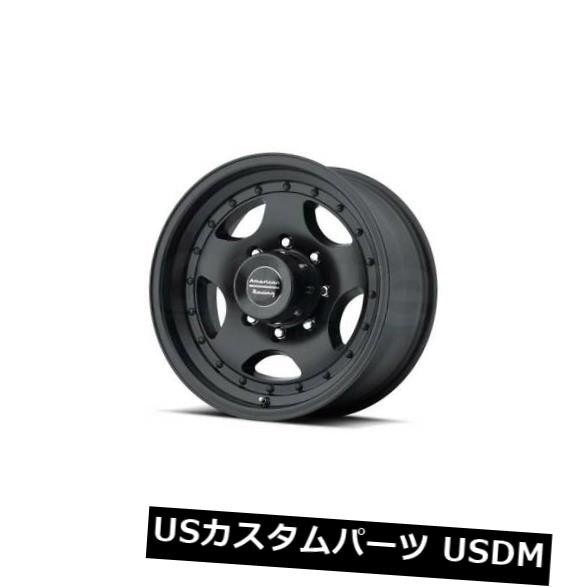 店舗良い ホイール 4本セット 15x7 AMERICAN RACING AR23 5x120.65 ET-6ブラックW /リム(4個セット) 15, KeyProduction b0405142