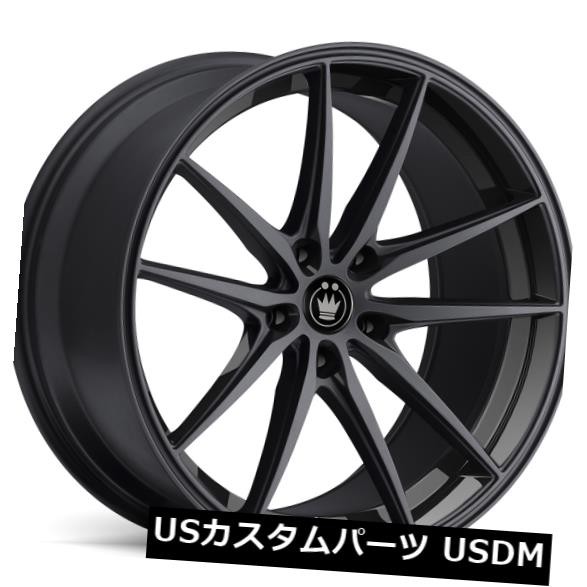 ホイール 4本セット x8 5 Konig Oversteer 5x1 35グロスブラックホイール 4個セット 2