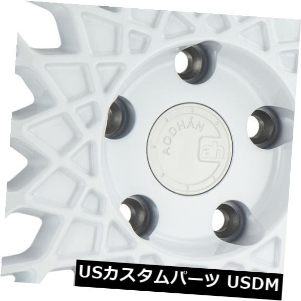 『4年保証』 ホイール 4本セット 18x8.5 AodHan AH05 5x114.3 +35ホワイトホイール(4個セット) 18x8.5 AodHa, 銀座千疋屋 52468274