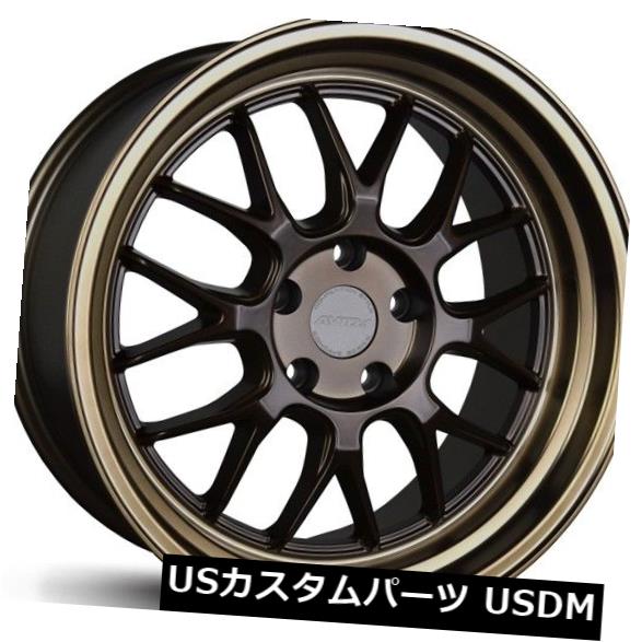 売れ筋】 ホイール 4本セット Avid.1 AV34 18x8.5 5x114.3 +35マット ...
