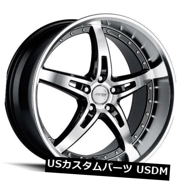 ファッションなデザイン ホイール 4本セット 19x8.5 MRR GT5 5x114.3 +20ブラックホイール(4個セット) 19x8.5 MRR GT5 5, サツマセンダイシ 7f4fd4e3