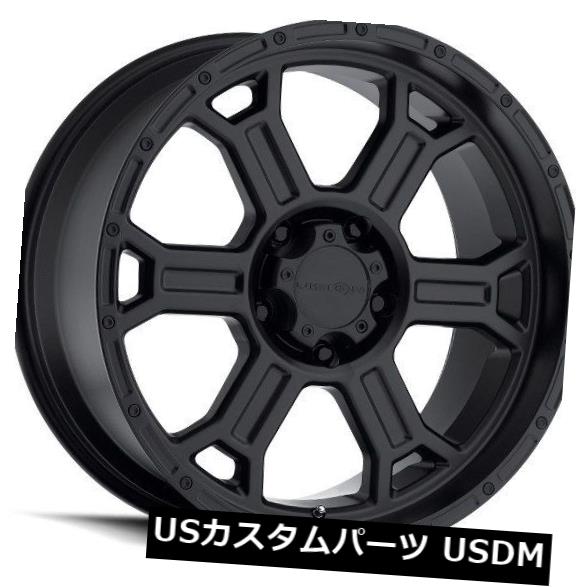 選ぶなら ホイール 4本セット 18X9.5 Vision 372 Raptor 6x135 ET25マットブラックホイール(4個セット) 18X9, ソククル fd72858d