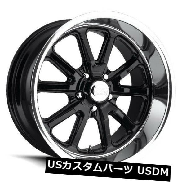 今季一番 ホイール 4本セット 18x9.5 Us Mag Rambler U121 5x4.75 ET1グロスブラックホイール(4個セット) 18, Filloie【フィロワ】- 79b58df4