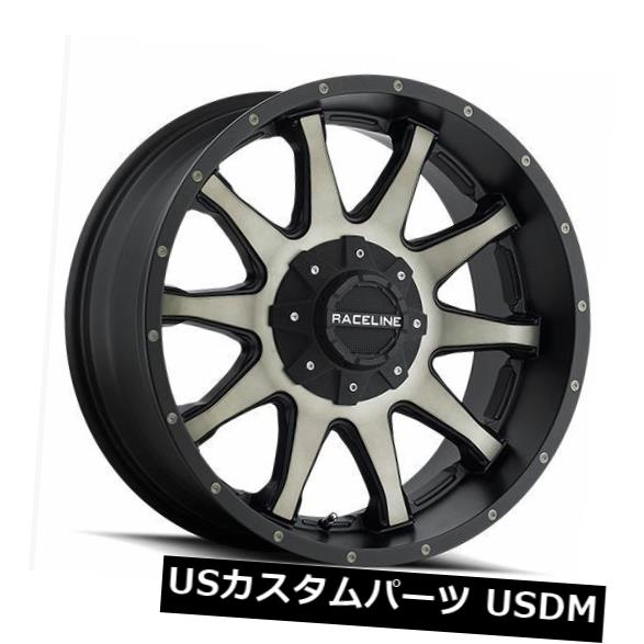 注目ブランド ホイール 4本セット 18x8 Raceline 930DM-Shift 5x114.3 / 5x127 ET35ブラックw /ティントホイ, バレエ ピィーカブ*スカーレット 1d7746d6