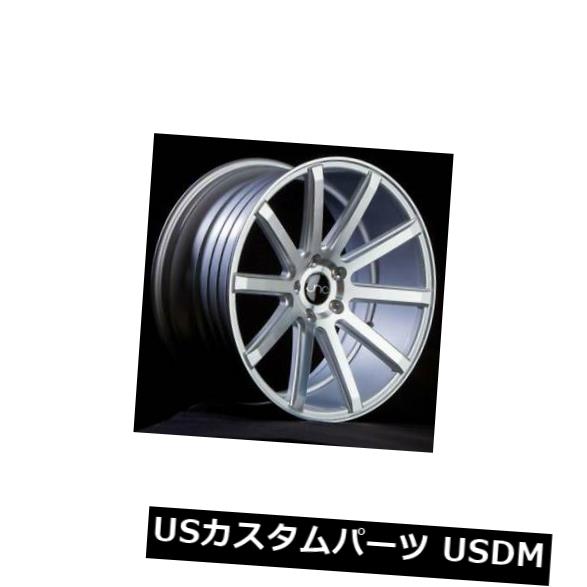 【高価値】 ホイール 4本セット 18x8.5シルバーマシンフェイスホイールJNC 024 JNC024 5x114.3 35(4個セット) 18x8, 京都 漆器の井助 通販 02bdb548