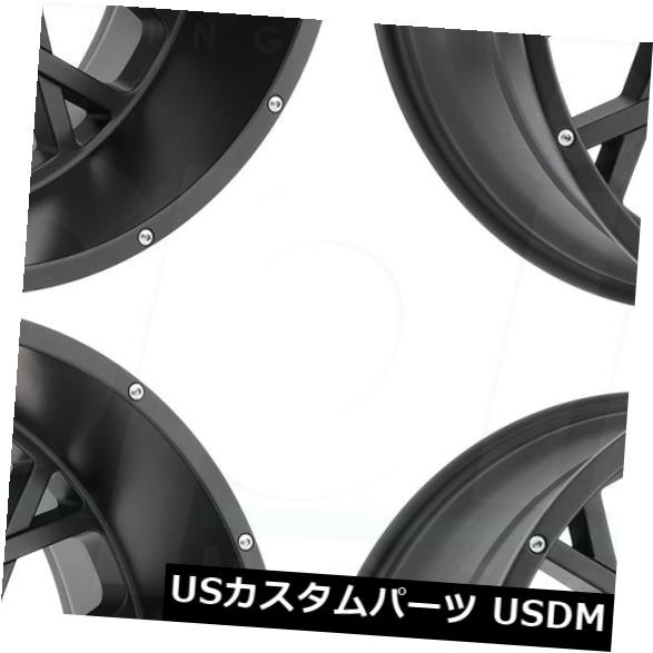 魅力的な ホイール 4本セット 18x9サテンブラックホイールvision 412ロッカー5x150 12 4個セット 18x9 Satin Bl 安い Kweli Shop