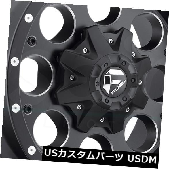 ぶらん堂オンライン ホイール 4本セット 15x8ブラックミルドホイールフューエルリボルバーd525 6x5 ぶらん堂オンライン ホイール 4本セット 15x8ブラックミルドホイールフューエルリボルバーd525 6x5