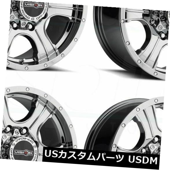 最新の激安 ホイール 4本セット 20x9ファントムクロームホイールビジョン396アサシン6x5.5 / 6x139.7 10(4個セット) 20x9, ブライダルインナー専門店 SF 8a6d1f5d