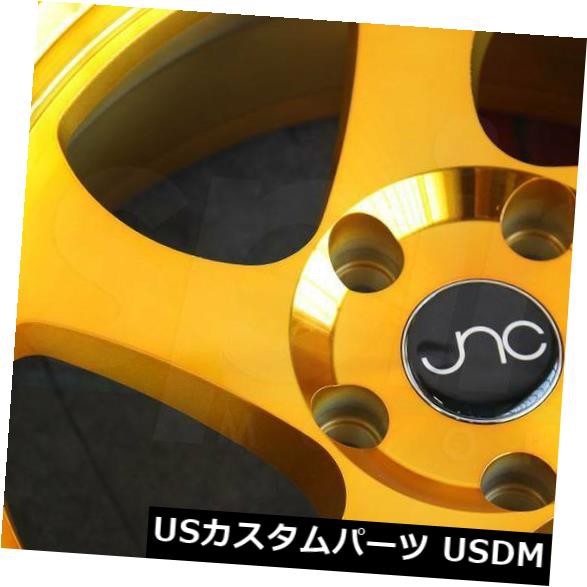 【お気に入り】 ホイール 4本セット 16x8 / 16x9トランスペアレントゴールドホイールJNC 034 JNC034 4x100 25/20(4個セッ, NATURAL SLEEP LABO 8c03e075