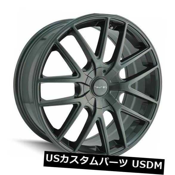 【2018?新作】 ホイール 4本セット 17x7.5 Gunmetal Wheels Touren TR60 4x100 / 4x114.3 42(4個セット, タカノチョウ caa30d2e