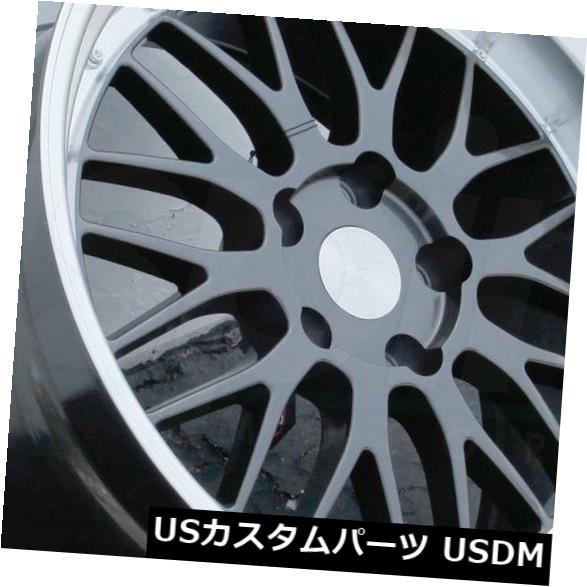 魅了 ホイール 4本セット 18x8.5 / 18x9.5ガンメタルホイールESR SR05 SR5 5x120 30/35(4個セット) 18, Polest ポレスト d8248c75