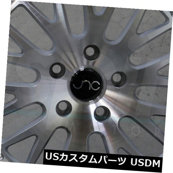 激安輸入雑貨通販の店wilmart ホイール 4本セット 4 新しい17 Jnc 001 Jnc001ホイール17x9 4x100 4x114 3 シルバーマシンフェ Jbmotorsom Com