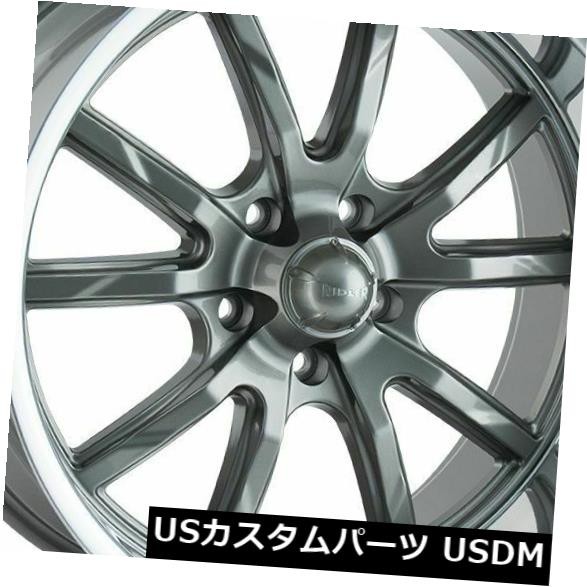 安心の日本製 ホイール 4本セット 4 新しい17 Ridler 650ホイール17x7 5x4 75 5x1 6 5 0ガンメタルリム 4 大特価アウトレット Grammo Org