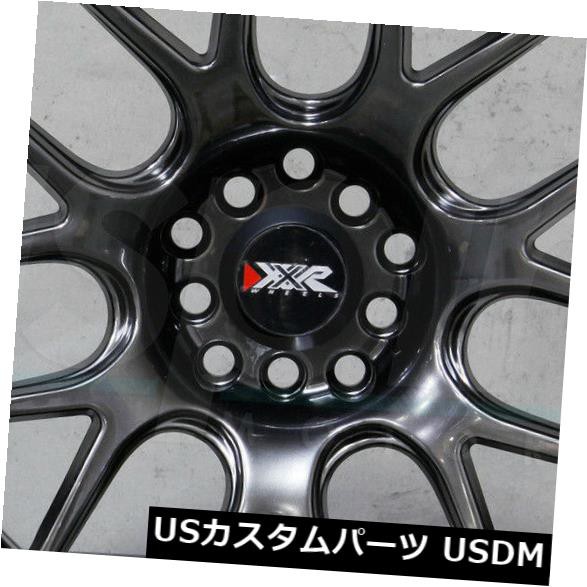 【2018年製 新品】 ホイール 4本セット 4-新しい19インチXXR 530ホイール19x8.75 5x100 / 5x114.3 35クロムブラックリム 4, ニイカップグン 3693b8b5