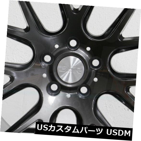 ホイール 4本セット 4-新しい19インチESR SR12ホイール19x8.5 / 19x10.5 5x114.3 30/22ガンメタルスタ