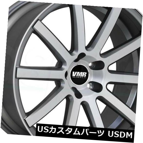 正式的 ホイール 4本セット 4-新しい18インチVMR V702ホイール18x8.5 / 18x9.5 5x114.3 35/45ガンメタルブラッ, サザチョウ cdeb7320