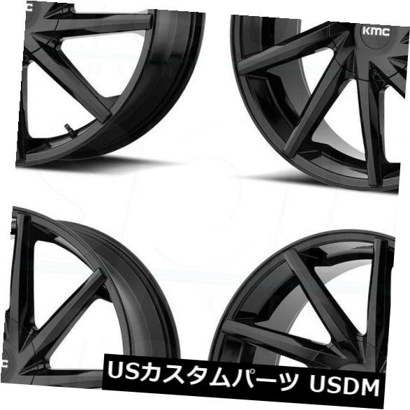 宅送 ホイール 4本セット x8 5 Kmc Km705 6x135 6x5 5 35グロスブラック