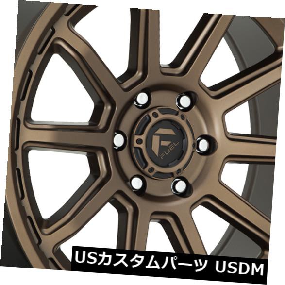 ホイール 4本セット 17x9燃料トルクD690 6x120 1ブロンズホイールリムセット（4） 17x9 Fuel Torque D69