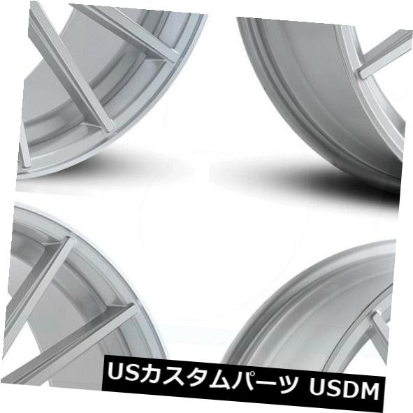 【値下げ】 ホイール 4本セット 22x9ロードフォースRF15 5x130 45シルバーホイールリムセット(4) 22x9 Road Force R, オオゴマチ bf110b75