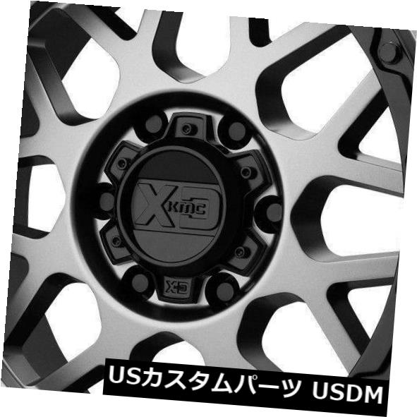 数量は多い ホイール 4本セット 18x8.5 XD XD135グレネード5x5 / 5x127 0ガンメタルブラックリップホイールリムセット(4), 日之出工業 55fd4f15