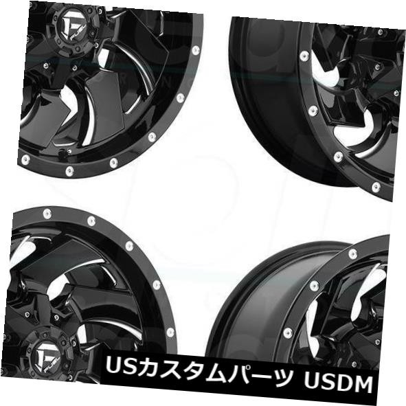 グッドデザインのグデザ ホイール 4本セット x9 Fuel Cleaver D574 6x135 6x5 5 1