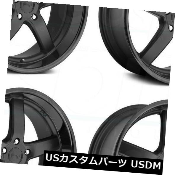 印刷広場 ホイール 4本セット 20x8 5 20x10ニッチパンタノm173 5x114 3 35 40マット