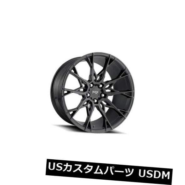 肌触りがいい ホイール 4本セット 22x10 5 Et40ニッチm1スタッカート5x1マットブラックリム 4個セット 22x10 5 Et4 お買い求めしやすい価格 Autoplus Com Tn