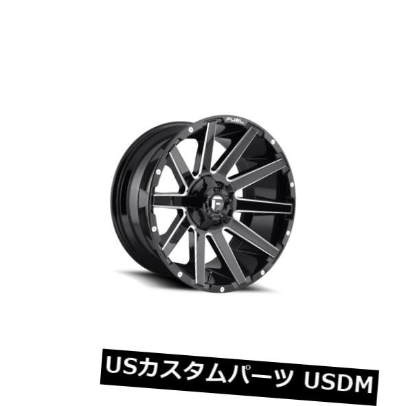 【訳あり】 ホイール 4本セット 18x9 Fuel D615 Contra 6x135/6x139.7 ET-12 Black & Mill, MemoGraph 0aa57850