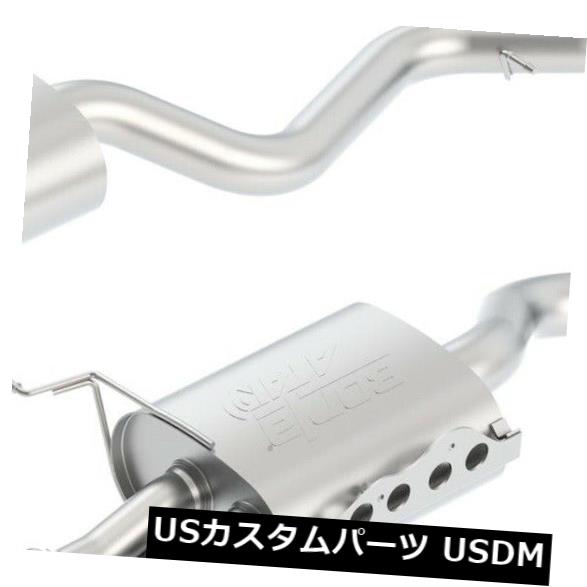 印刷広場 Borla 11802 Atakアクスルバックエキゾーストシステムは08 13 M3に適合 Facto Saatchi Mg