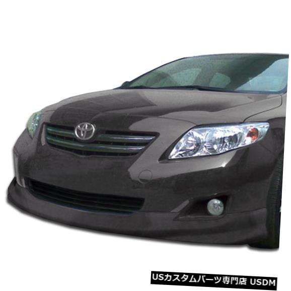 09 10トヨタカローラgtスポーツデュラフレックスフロントバンパーリップボディキット 09 10トヨタカローラgtスポーツデュラフレックスフロントバンパーリップボディキット