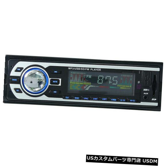 2127車の自動lcdステレオオーディオダッシュfm Aux入力レシーバーsd 売り出し Mp3ラジオ Usb