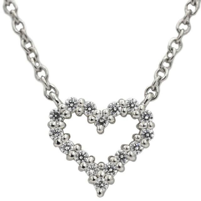 特売 ティファニー エクストラミニ ハート ネックレス センチメンタル 新品 仕上げ済み Pt950 プラチナ Sランク Tiffany Co 美品 ダイヤ 宝 21プライスダウン アクセサリー ジュエリー ネックレス Repertoiremag Com