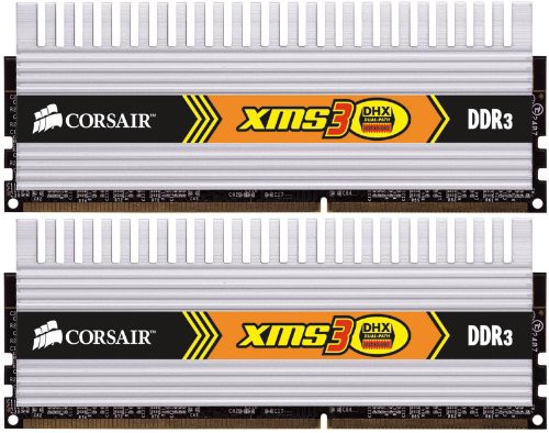 CORSAIR DDR3 1333MHz 4GB 2x240 DIMM unbuffered 9-9-9-24 TW3X4G1333C9DHX