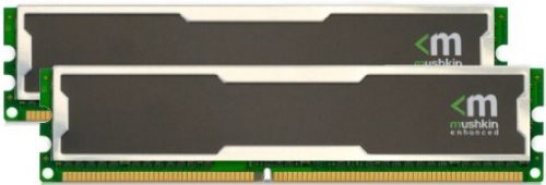 MUSHKINはシルバーライン2ギガバイト（ 2× 1ギガバイト）の184ピンDDR SDRAM DDR 400 （PC 3200 ）デスクトップメモ